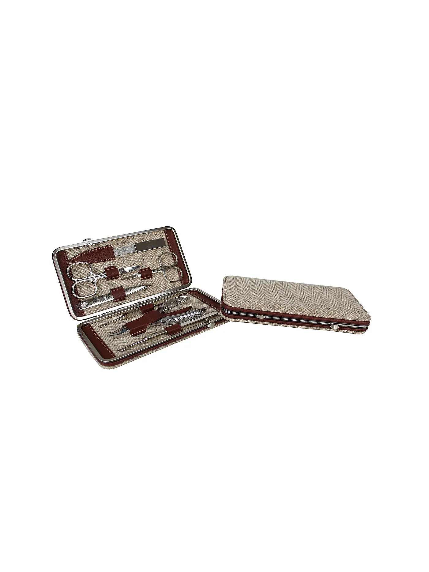 HAMMANN | Ledermanikürset ( Tweed / 7 teilig ) | 